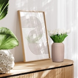 thumbnail of Relaxdays künstliche Tulpen, 24 Kunstblumen wie echt, dekorative Kunsttulpen aus Kunststoff, ca. 33,5 cm lang weiß/grün