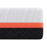 thumbnail of vidaXL Matratze Weiß und Grau 90 x 190 cm Memory Foam
