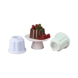 thumbnail of Dr. Oetker Postres Individuales con Tapa Pudding-molde Gelatina, en Plástico, Ca. 150ml, 7,5x7,5x6,5cm, 6uds, Surtidos en Rosa, Verde Agua Y