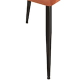 thumbnail of Lot de 2 chaises de salle à manger Emia velours Marron