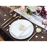 thumbnail of 25 dünne Stoffservietten, weiß, 35 x 35cm, wiederverwendbar