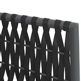 thumbnail of vidaXL Gartenstühle mit Kissen 2 Stk. Schwarz 54x61x83 cm Poly Rattan