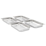 thumbnail of vidaXL Gastronorm bakjes 4 st. GN 1/1 65 mm roestvrij staal