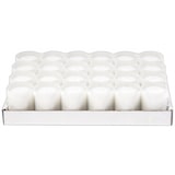 thumbnail of Refill Kerzen / Teelichteinsatz in Weiß, Ø50x65 mm, 24 Stück - Brenndauer ca. 24 Std.