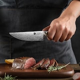 thumbnail of XinZuo - Cuchillo de carne de Damasco - Serie B46D Jiang