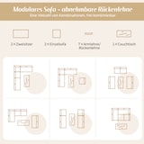 thumbnail of Merax tuin loungeset, 6 personen, grijs