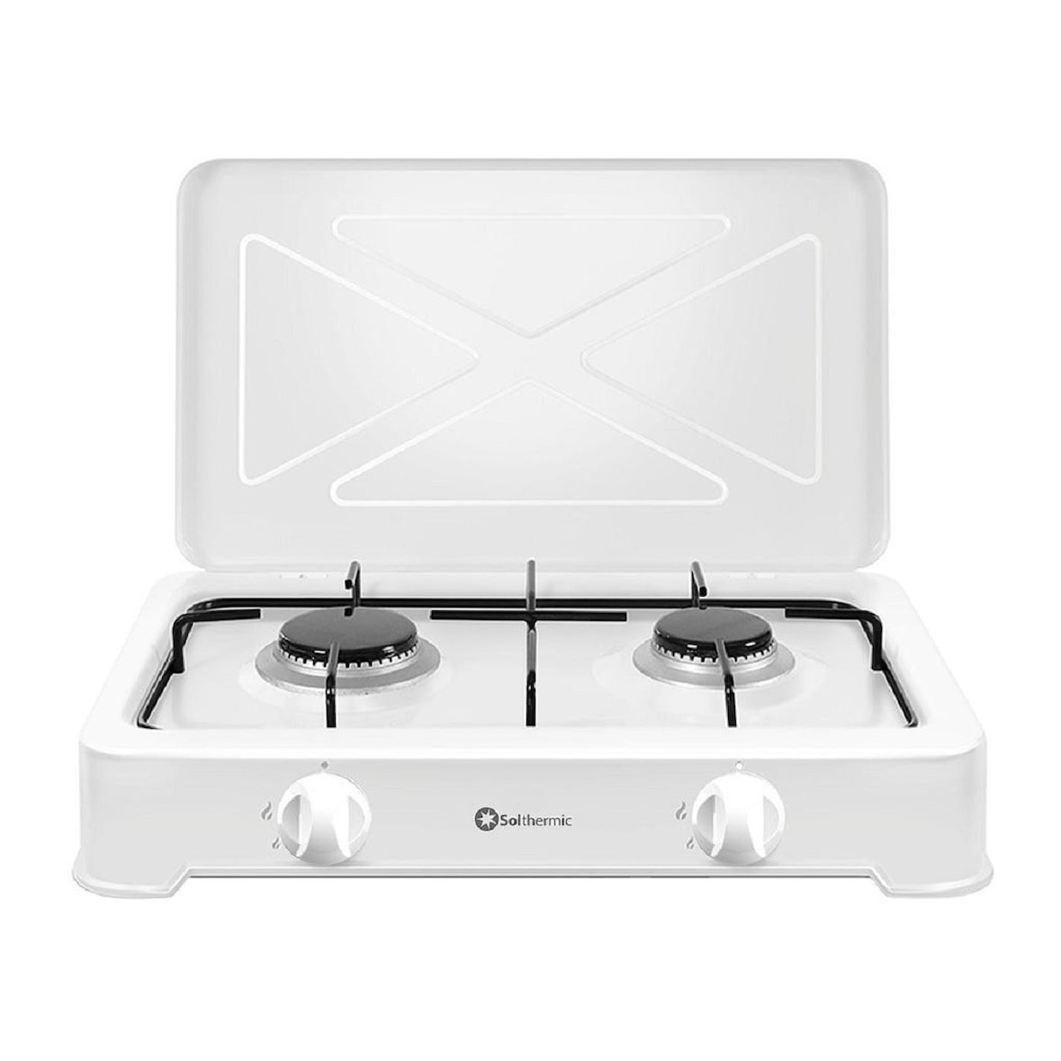 Fogão a gás Solthermic Lp200 2 bicos Branco Cor