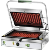 thumbnail of Piastra maxi in vetroceramica liscia FIMAR modello PV40LL con resistenze ad infrarossi. Misure 490x450x190/600(h) mm