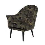 thumbnail of Fauteuil Tiffany vert -   Tissu Amadeus 73.50x77.50 cm