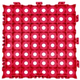 thumbnail of Estrado Antiderrapante Drenante MAXI 33 x 33 x 2cm (Vermelho) Extra-reforçado: garagens, automóveis, motos, hotelaria, indústria