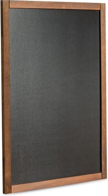 Kreidetafel mit Holzrahmen, 47x60 cm