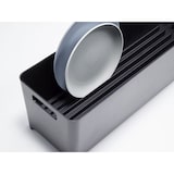 thumbnail of Yamazaki Home Abtropfgestell 55cm Abtropfständer Geschirr Abtropfschale schwarz Tower