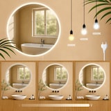 thumbnail of Espejo de baño Laconia Ø 80