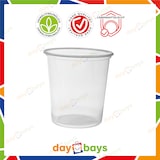 thumbnail of DayBays 250 Stk. Feinkostbecher PP 500 cc. 101x104 mm rund Kombi-Verpackung inklusive passende Deckel