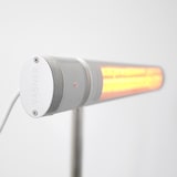 thumbnail of VASNER SlimLine X20 Outdoor Heizstrahler schmal silber, Terrassenheizstrahler 2000 Watt, 6 Heizstufen, IP65 Nässeschutz