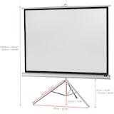 thumbnail of celexon Stativleinwand Economy 244 x 183 cm - White Edition