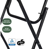 thumbnail of BRASQ Statafel Zwart ø80 x 110 cm - Bartafel - Vouwtafel - Inklapbaar van kunststof en metaal voor binnen en buiten