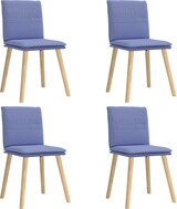 thumbnail of vidaXL Esszimmerstühle 4 Stk. Jeansblau Stoff
