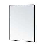 thumbnail of Mueble Bajo Lavabo, Lavabo de Cerámica y Espejo, con Sifón de Acero, Mueble Bajo Lavabo con Estante, Diseño Industrial - cm 60x47x78h