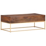 thumbnail of vidaXL Couchtisch 112x50x40 cm Massivholz Mango
