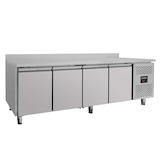 thumbnail of Banco refrigerato 4 porte con alzatina temp. da -2°C a +8°C