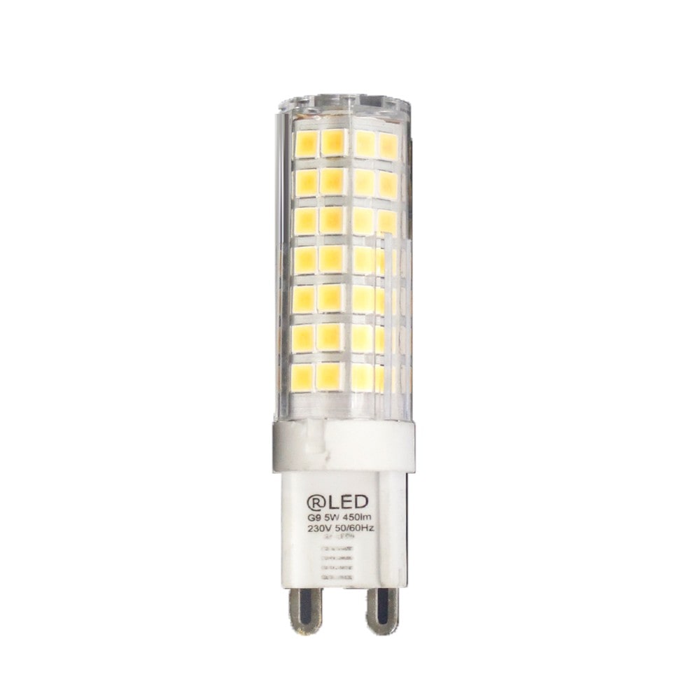 Bombilla LED G9 5W 450lm 3000K Dimable