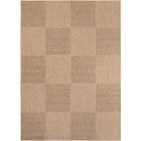 thumbnail of Teppich Balkon Jute-Optik Pflegeleicht Waschbar Strapazierfähig Terrasse Küche Beige 140x200 cm OEKO-TEX – ARLBERG von Kadima Design