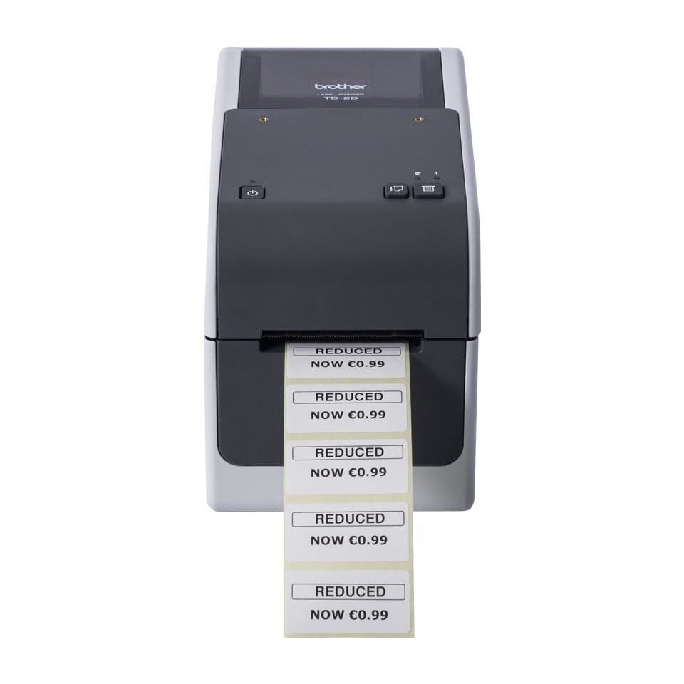 Brother TD-2310D203 - Etiketten-/Belegdrucker - s/w - Thermodirekt - Rolle (6,3 cm)