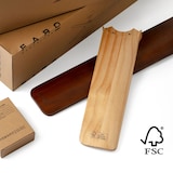 thumbnail of Ventilador de techo Faro Barcelona - Lantau L Negro/Madera - Motor CC silencioso, sin luz, mando a distancia, 6 velocidades