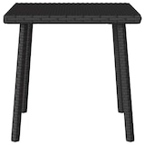 thumbnail of vidaXL Garten-Couchtisch Rechteckig Schwarz 40x40x37 cm Poly Rattan