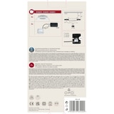 thumbnail of Paulmann Spot encastré LED Nova Coin Kit de 3 orientable  rond 84mm 50° Coin 3x6W 3x470lm 230V  2700K Blanc dépoli 93449