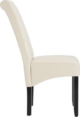 thumbnail of tectake Silla de comedor ergonómica - Juego de 4 crema