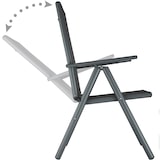 thumbnail of tectake Salon de jardin aluminium 8 places - gris anthracite - 402164