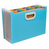 thumbnail of Exacompta - Réf. 55198E - Carton de 4  trieurs valisette extensible avec poignées - 24 compartiments  - couleur cristal