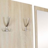 thumbnail of Garderobe Flurgarderobe Paneel Wandgarderobe Spiegel Komplett Set Kompakt Flur