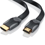 thumbnail of CSL HDMI-Kabel 1.4a, Full HD Flachband-Kabel 1920 x 1080p 60Hz, 3D, Ethernet, CEC, ARC, HDMI Typ A - 5m