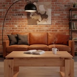 thumbnail of Tavolino Rialzabile Da Caffè Con Piano Sollevabile Tavolo Da Soggiorno Pranzo Moderno Salvaspazio Ideale per Mangiare Lavorare 105 x 55 x 45 cm Rovere