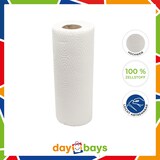 thumbnail of DayBays 480 Rollen Küchenrolle 3-lagig 50 Blatt Zellstoff Extra Weich Weiß