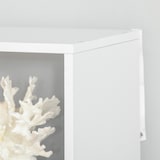 thumbnail of Multifuncional Estantería Vertical con 8 Estantes Amplios 70x24x178cm Blanco