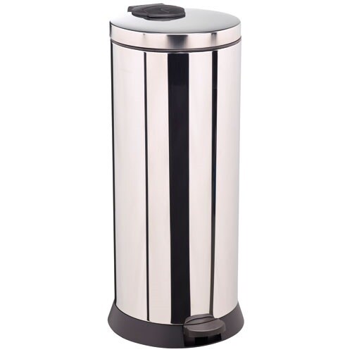 ROSSIGNOL Poubelle à Pédale 30l Inox 94129