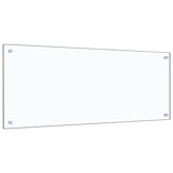 thumbnail of DELUKE® Küchenrückwand Glas - 100x40cm Transparent Wandverklediung Küche Wandschutz Spritzschutz Herdspritzschutz Glasplatte Rückwandküche Küchenwand