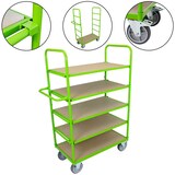 thumbnail of Etagenwagen 180x144x63 cm 600 kg 5 Ebenen Kommissionierwagen Transportwagen