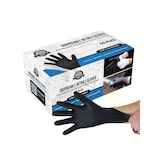 thumbnail of Lot 50 Gants en Nitrile Jetable + 1 Paire Gants Anti chaleur Protection Coton Réutilisable BBQ PIT BOSS