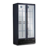 thumbnail of Frigo vetrina vini ventilata. 200 bottiglie. Interno inox specchiato. Luci led. Termostato elettronico. Temperatura 0°C/+10°C. Modello CLW500XH