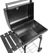 thumbnail of tectake Grill barbacoa para carbón de metal con revestimiento en polvo  Negro