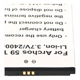 thumbnail of Akku passend für den Archos 59 Titanium Akku AC59TI