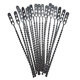 thumbnail of 100x Schnellbinder Blitzbinder Länge 140mm wiederverschließbar schwarz