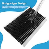 thumbnail of Fußmatte außen alu mit Bürsten schwarz, Schmutzfangmatte 55 x 90 cm, Fußmatte Aussenbereich