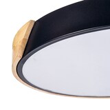 thumbnail of Forlight Plafón de techo Pinta de Aluminio y Madera IP20 19W LED 4000K 40cm