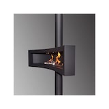 thumbnail of TOBA TUBE - Biocamino Sospeso Ruotante Colore Nero Opaco.